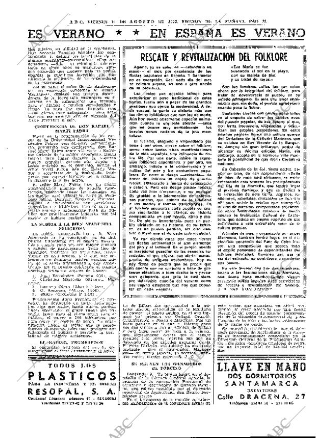 ABC MADRID 10-08-1973 página 31