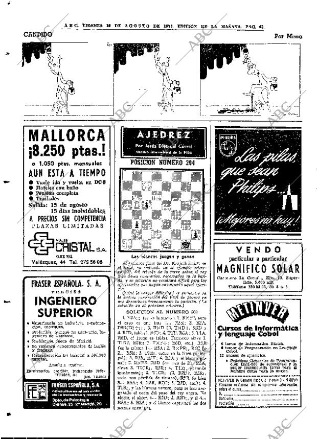 ABC MADRID 10-08-1973 página 48