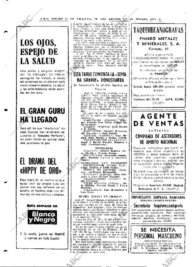 ABC MADRID 11-08-1973 página 56