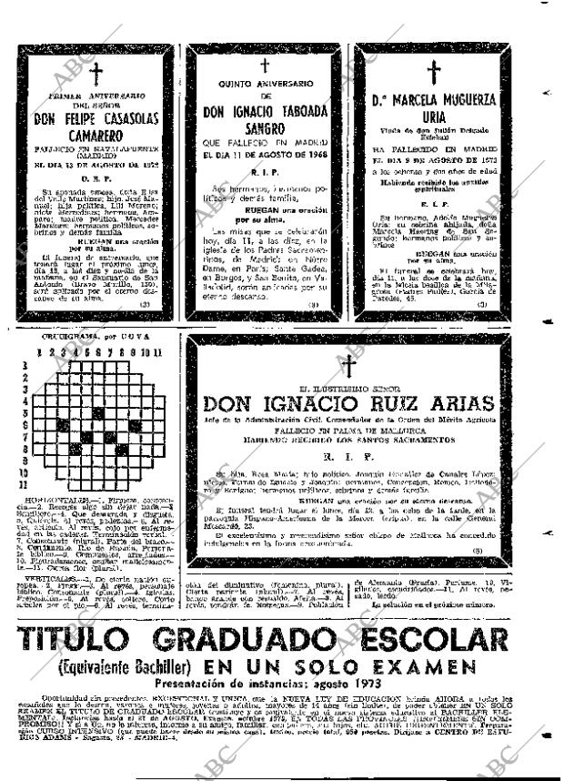 ABC MADRID 11-08-1973 página 73