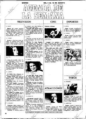 BLANCO Y NEGRO MADRID 11-08-1973 página 20