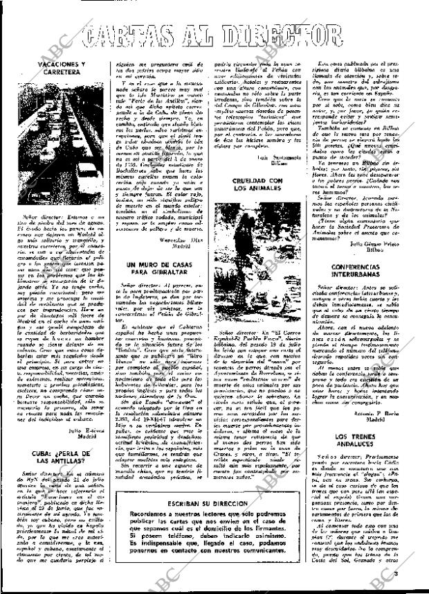 BLANCO Y NEGRO MADRID 11-08-1973 página 3