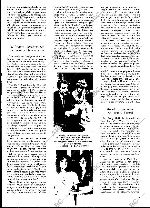 BLANCO Y NEGRO MADRID 11-08-1973 página 33