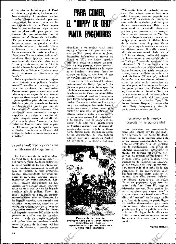 BLANCO Y NEGRO MADRID 11-08-1973 página 34