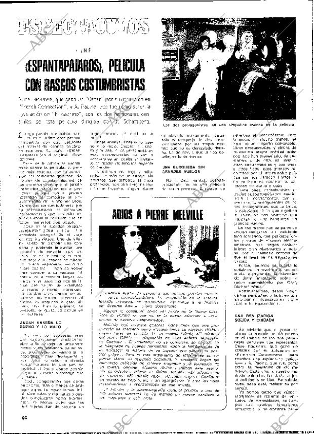 BLANCO Y NEGRO MADRID 11-08-1973 página 66