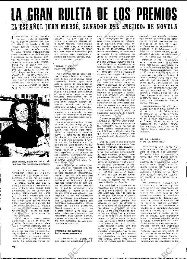 BLANCO Y NEGRO MADRID 11-08-1973 página 72