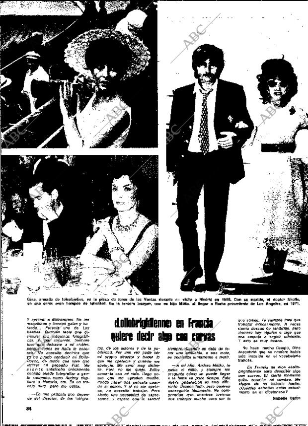 BLANCO Y NEGRO MADRID 11-08-1973 página 84