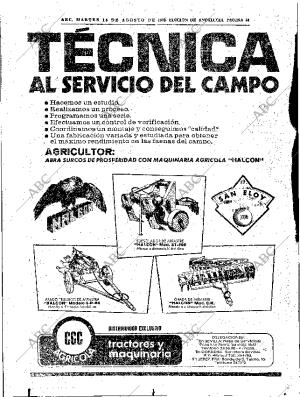 ABC SEVILLA 14-08-1973 página 54