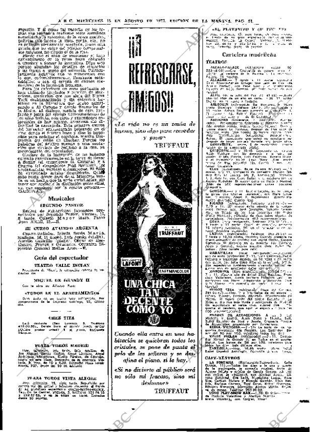 ABC MADRID 15-08-1973 página 51
