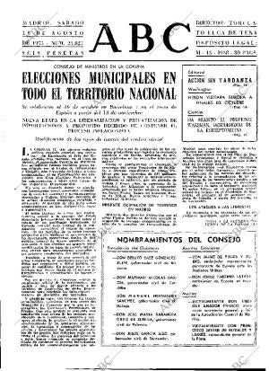 ABC MADRID 18-08-1973 página 13