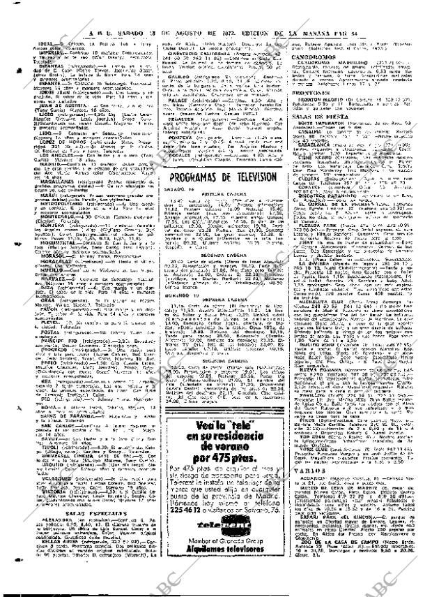 ABC MADRID 18-08-1973 página 54