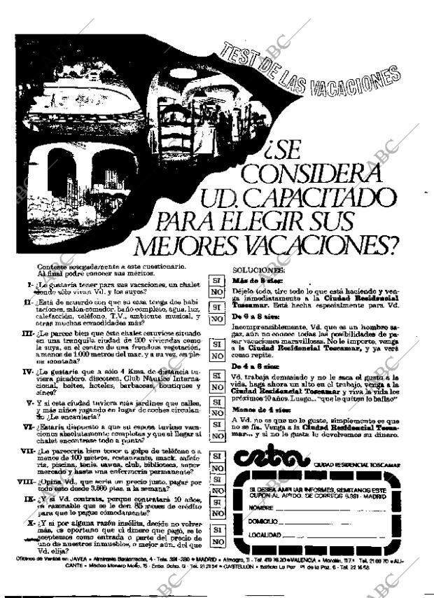 ABC MADRID 18-08-1973 página 74