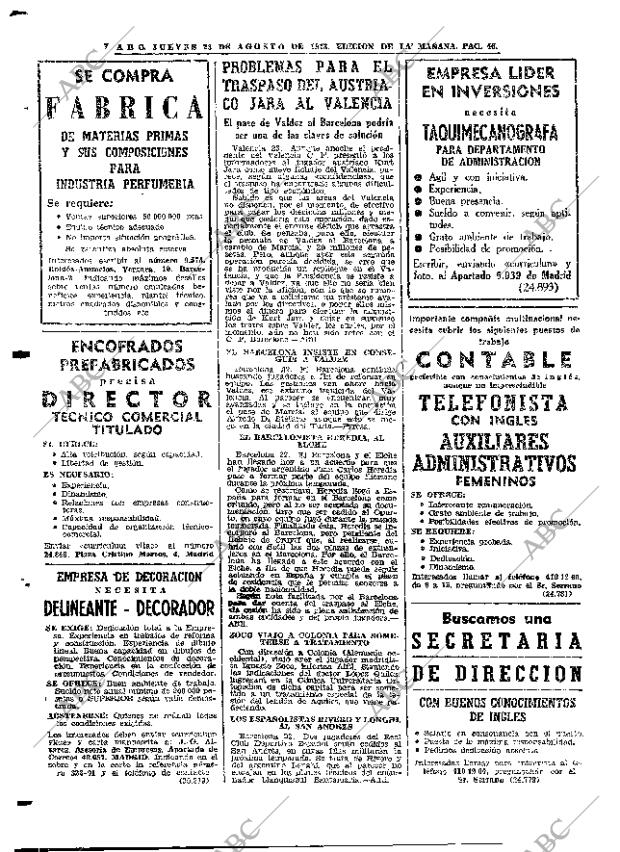 ABC MADRID 23-08-1973 página 42