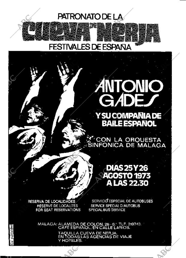 ABC MADRID 23-08-1973 página 66