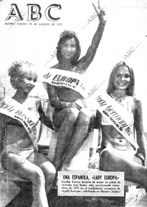 ABC MADRID 25-08-1973 página 1