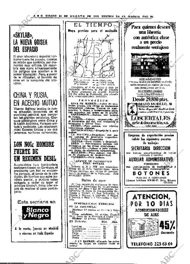 ABC MADRID 25-08-1973 página 26