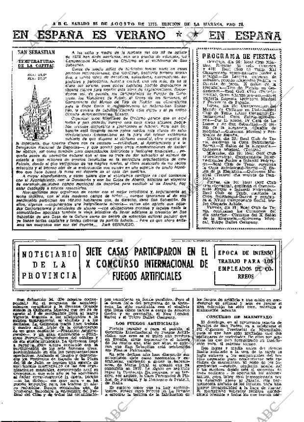 ABC MADRID 25-08-1973 página 28