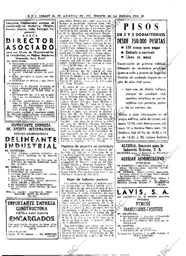 ABC MADRID 25-08-1973 página 32