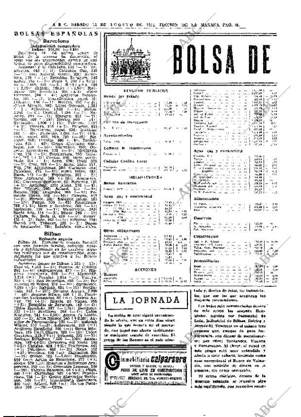 ABC MADRID 25-08-1973 página 38