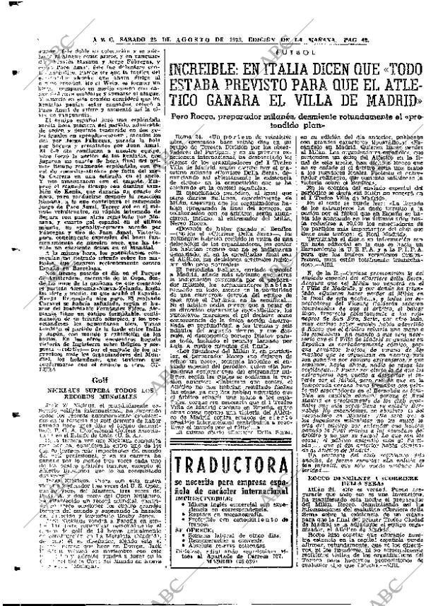 ABC MADRID 25-08-1973 página 42