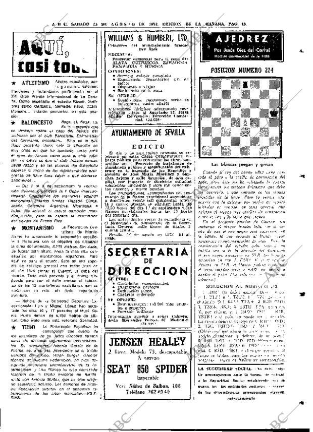 ABC MADRID 25-08-1973 página 45