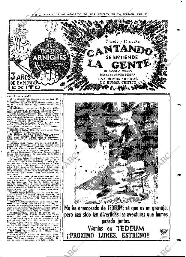 ABC MADRID 25-08-1973 página 53