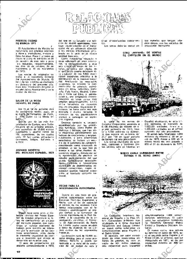 BLANCO Y NEGRO MADRID 25-08-1973 página 10