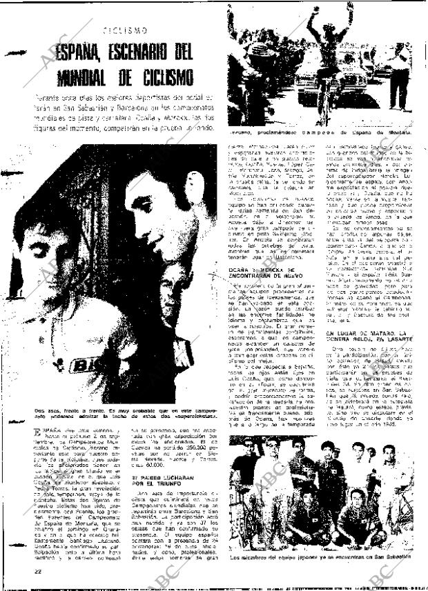 BLANCO Y NEGRO MADRID 25-08-1973 página 72