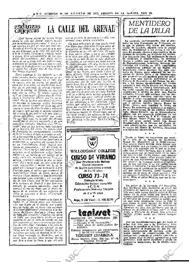 ABC MADRID 26-08-1973 página 39