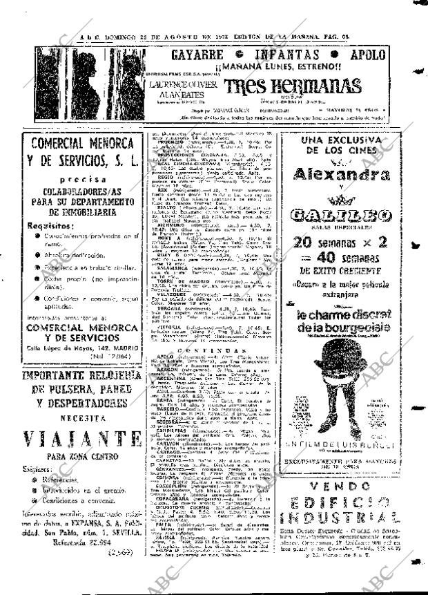 ABC MADRID 26-08-1973 página 65