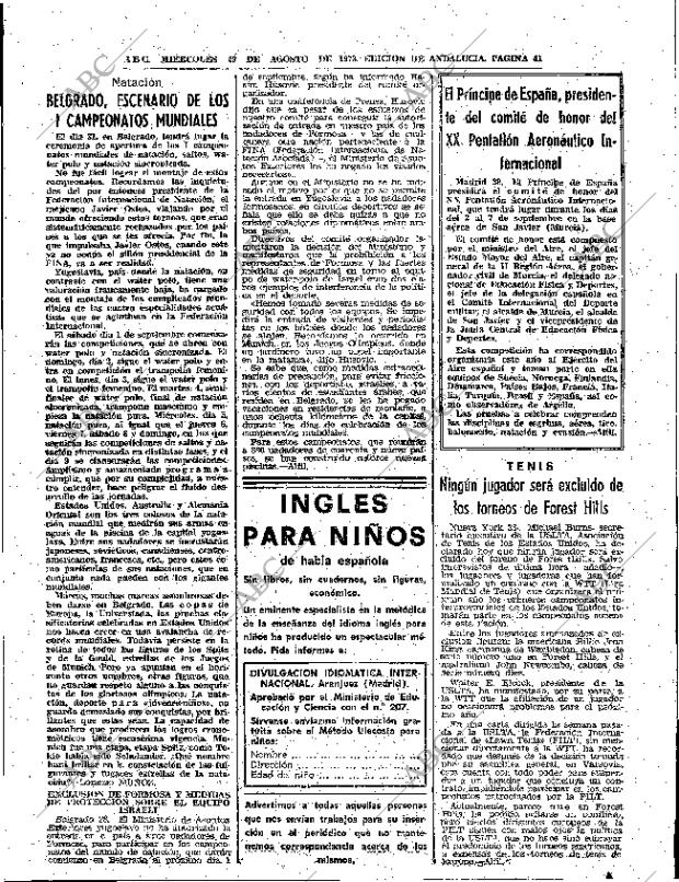 ABC SEVILLA 29-08-1973 página 41