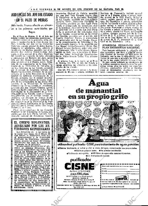ABC MADRID 31-08-1973 página 21