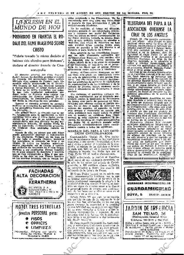 ABC MADRID 31-08-1973 página 23