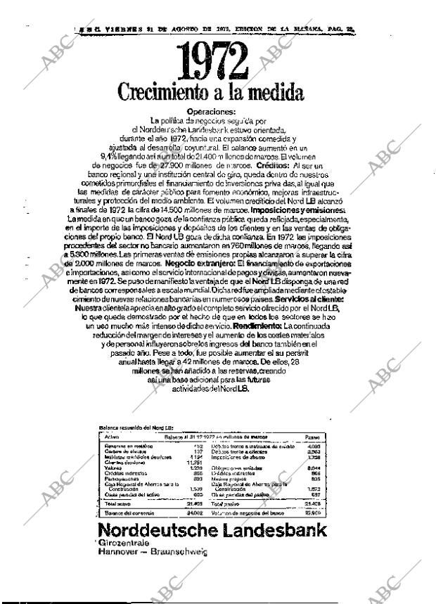 ABC MADRID 31-08-1973 página 32