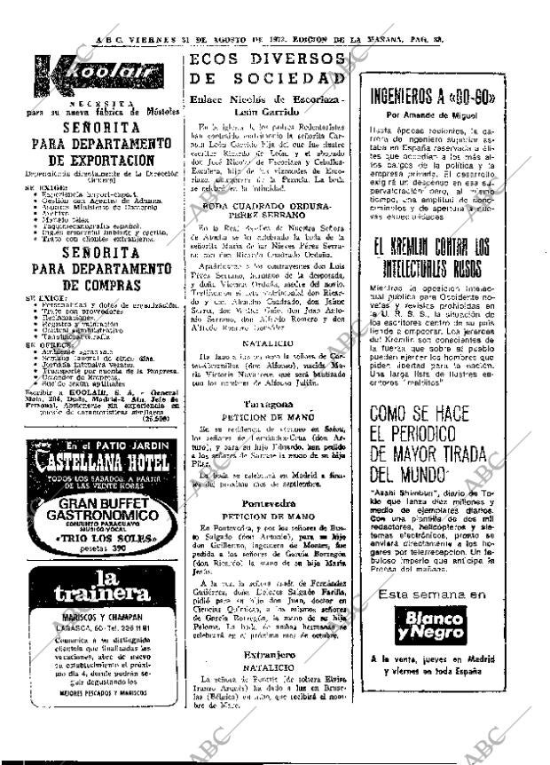 ABC MADRID 31-08-1973 página 38