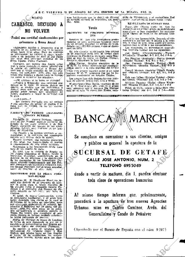ABC MADRID 31-08-1973 página 51