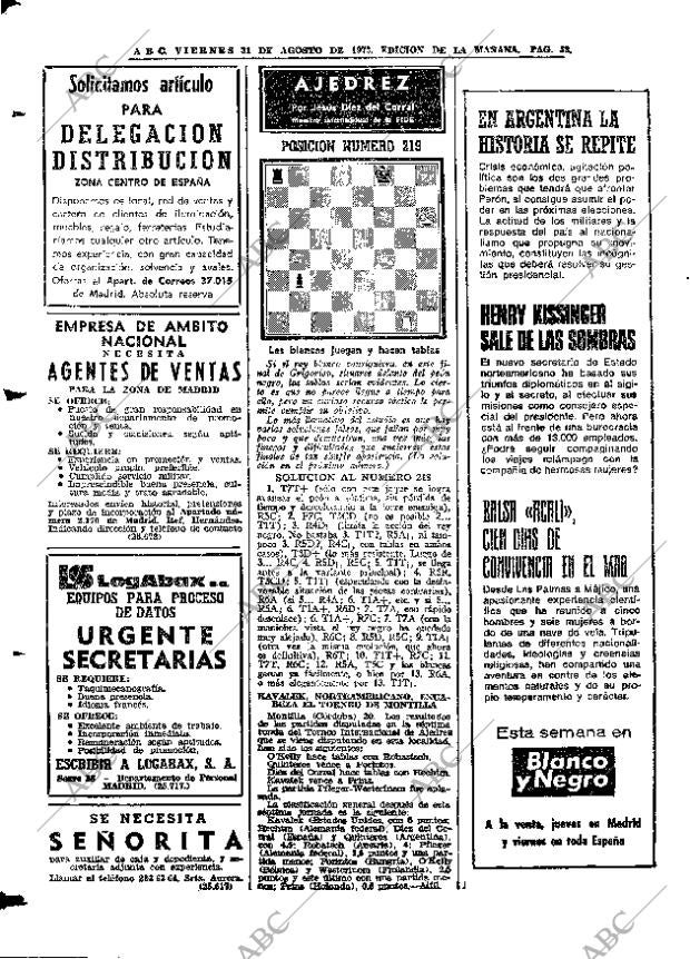 ABC MADRID 31-08-1973 página 52