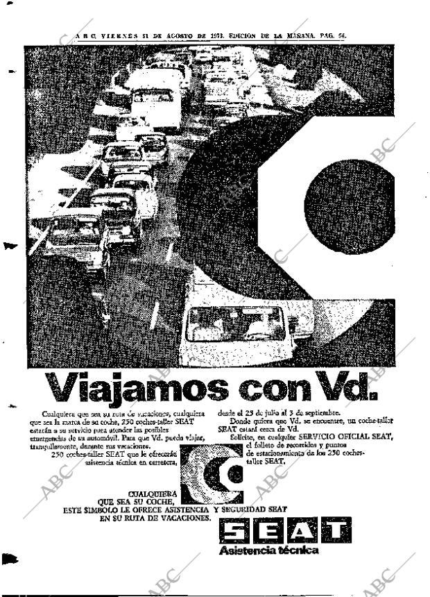 ABC MADRID 31-08-1973 página 54