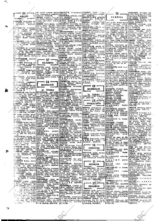 ABC MADRID 31-08-1973 página 72