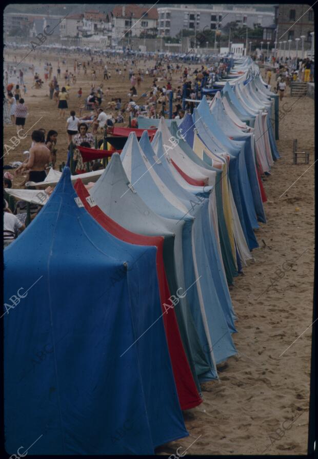 San Sebastián, 1973 (CA.) Playa de la Concha