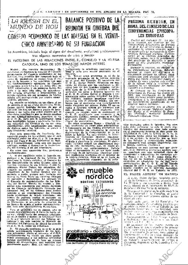 ABC MADRID 01-09-1973 página 21