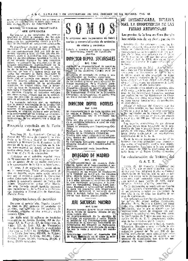 ABC MADRID 01-09-1973 página 42