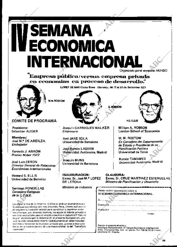 BLANCO Y NEGRO MADRID 01-09-1973 página 29