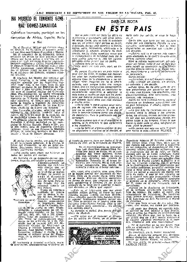 ABC MADRID 05-09-1973 página 45