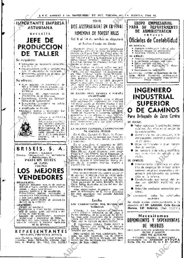 ABC MADRID 08-09-1973 página 66