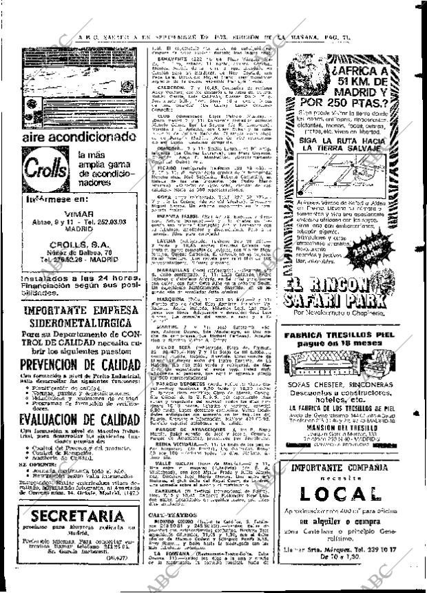 ABC MADRID 08-09-1973 página 71