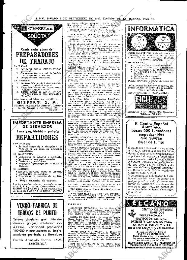 ABC MADRID 08-09-1973 página 76