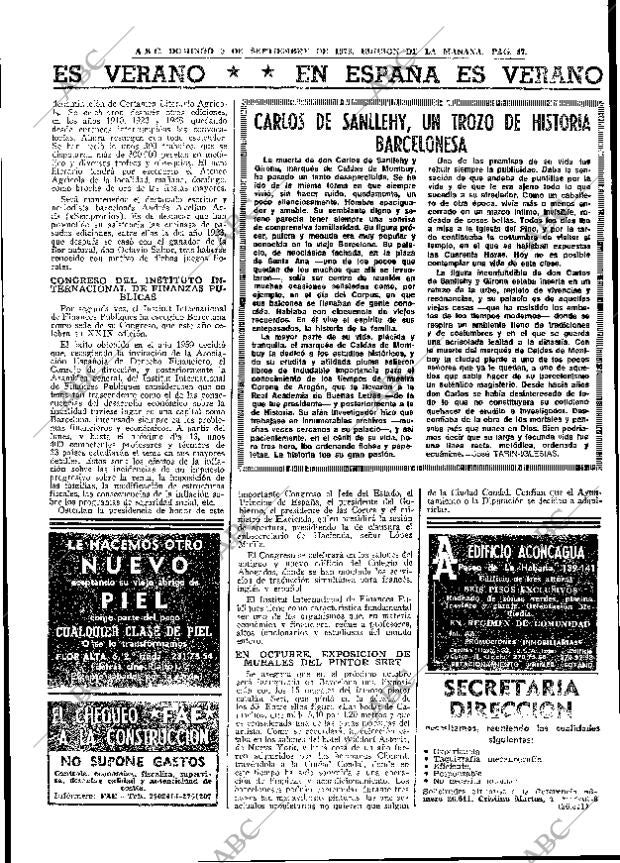 ABC MADRID 09-09-1973 página 47