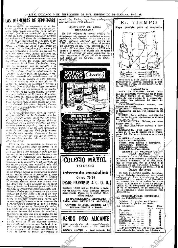ABC MADRID 09-09-1973 página 48