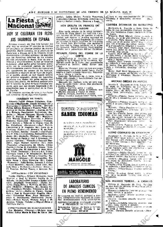 ABC MADRID 09-09-1973 página 79